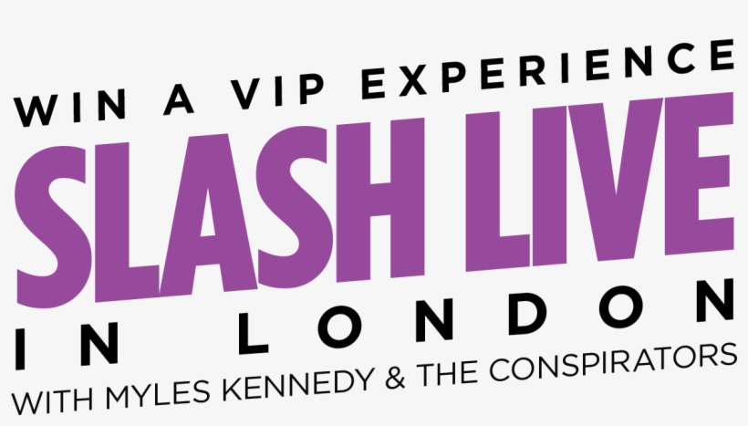 Plus Prizes From Ernie Ball, Marshall, Dunlop And Seymour - Slash Featuring Myles Kennedy And The Conspirators, transparent png download