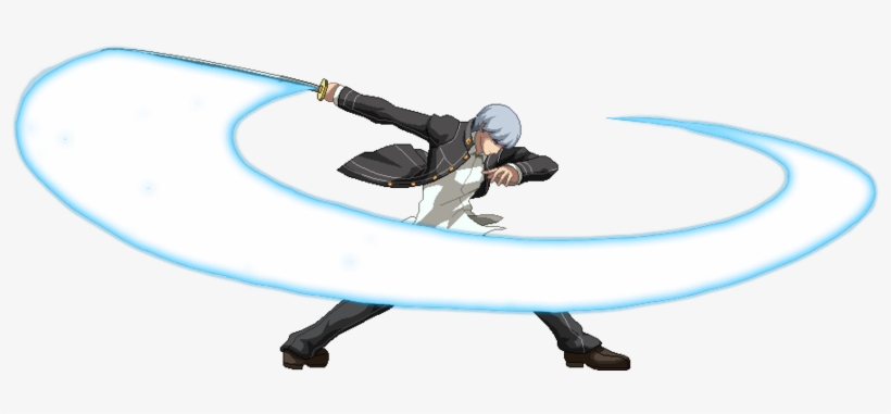 P4arena Yu Crossslash - Portable Network Graphics, transparent png download