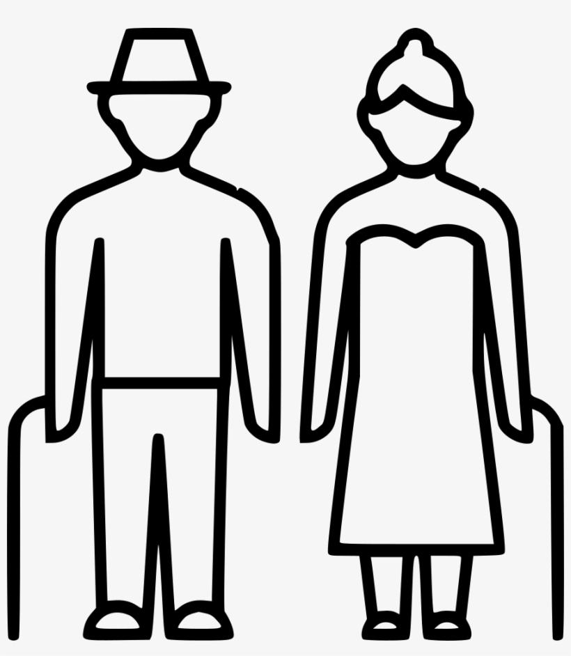 Grandma And Grandpa Comments - Grandma And Granddaughter Png, transparent png download