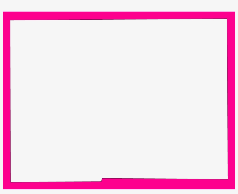 A Plain Frame Map Of Hardee - Plain Pink Frame Png, transparent png download