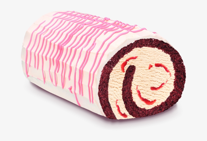 Roll Cake Slice Baskin Robbins, transparent png download
