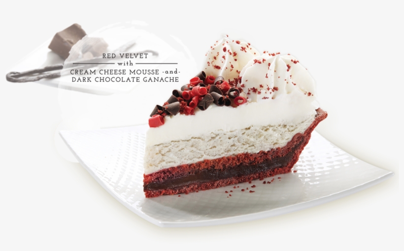 Red Velvet With Cream Cheese Mousse And Dark Chocolate - Red Velvet Cake, transparent png download