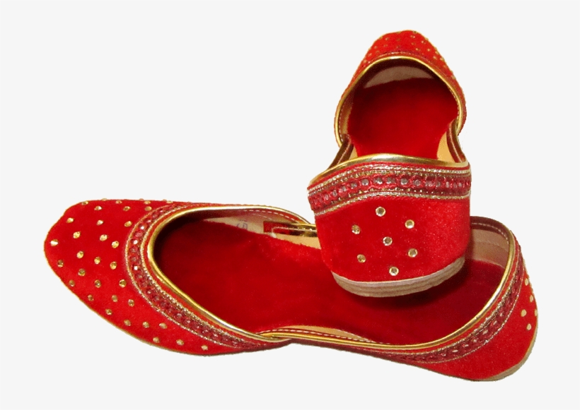 Red Punjabi Jutti, transparent png download