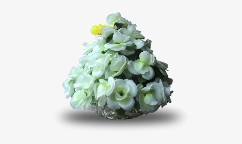 Picture Of Arrangement Of White Roses - Rose, transparent png download