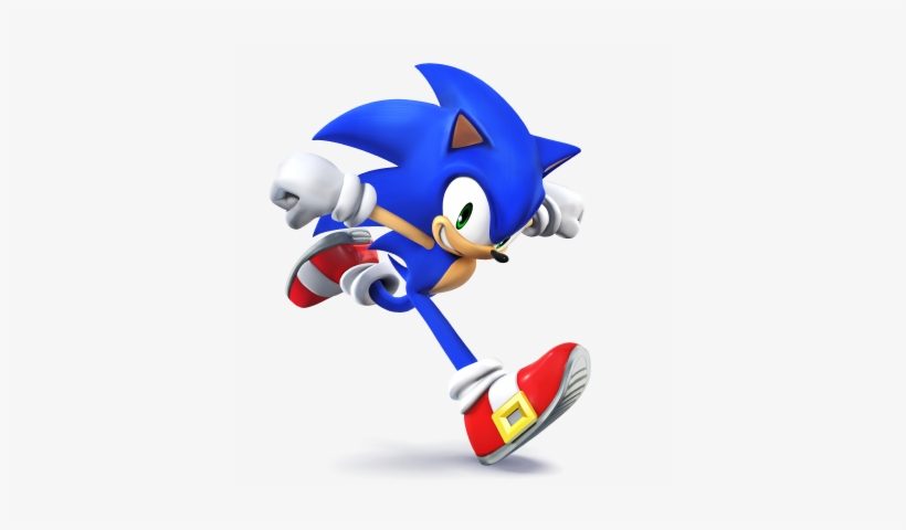 Sonic Smash Bros - Super Smash Bros Wii U Sonic, transparent png download