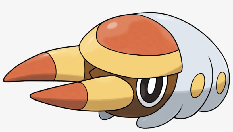 Grubbin - Bug Pokemon Sun And Moon, transparent png download