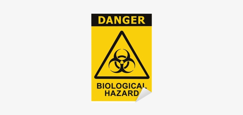 Biohazard Symbol Sign Biological Threat Alert Black - Biological Hazards In Hospital, transparent png download