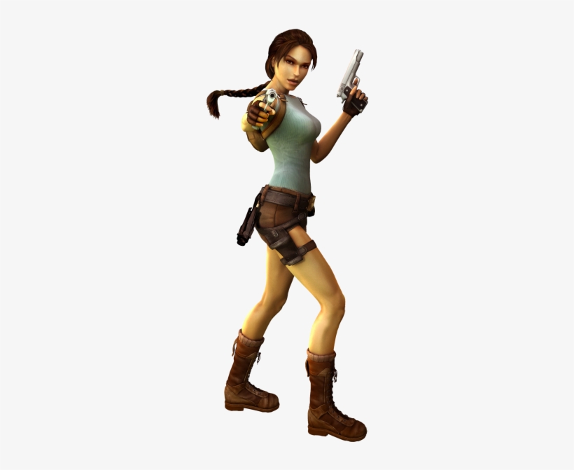 So If Lara Croft From The Tomb Raider Series Faced - Lara Croft Tomb Raider Anniversary, transparent png download