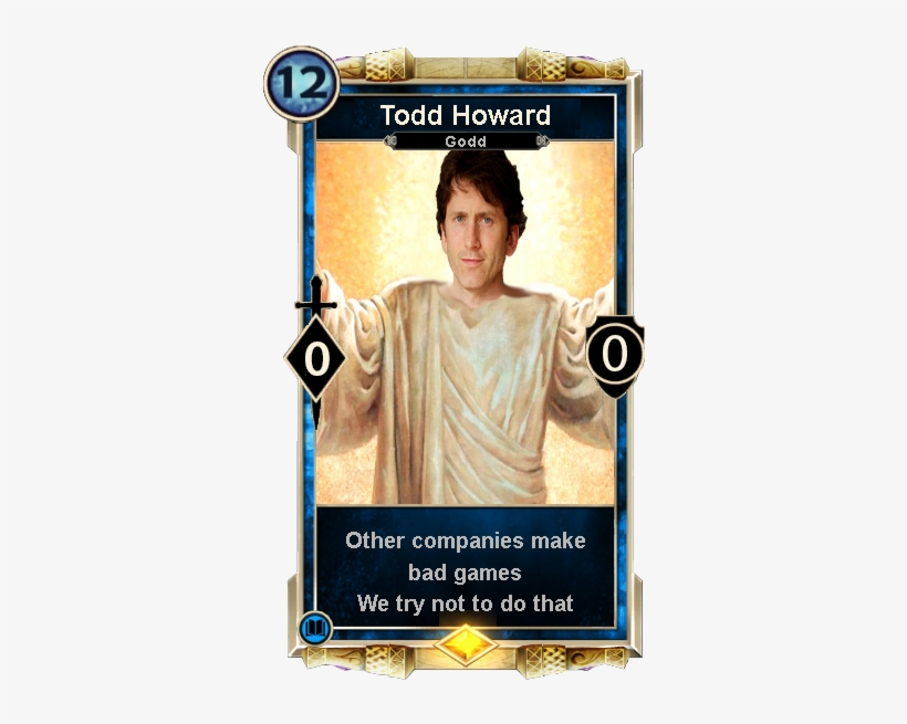 Todd Howard - Elder Scrolls Umbra, transparent png download