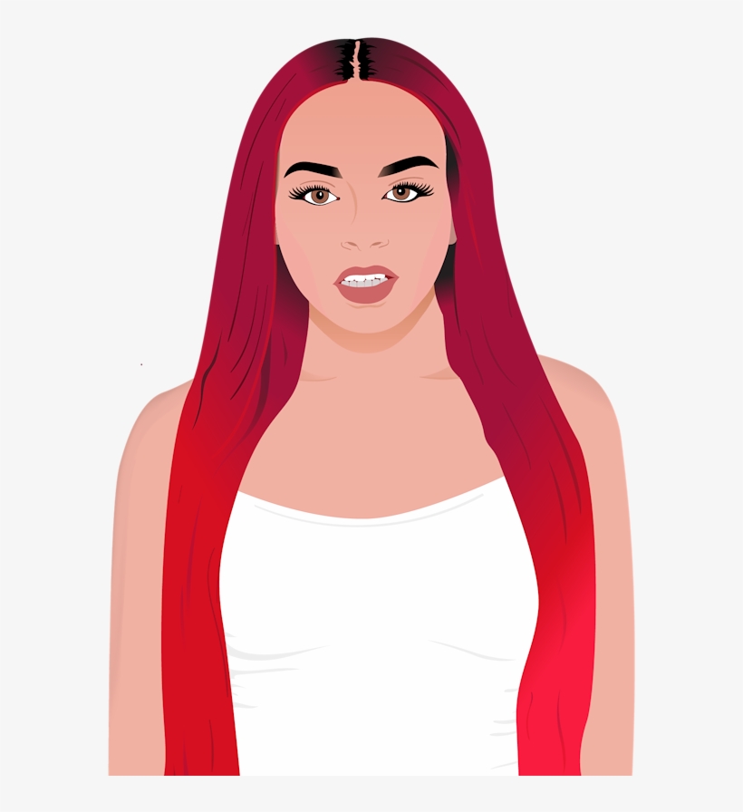 Download Chance The Rapper Illustration - Girl | Transparent PNG ...