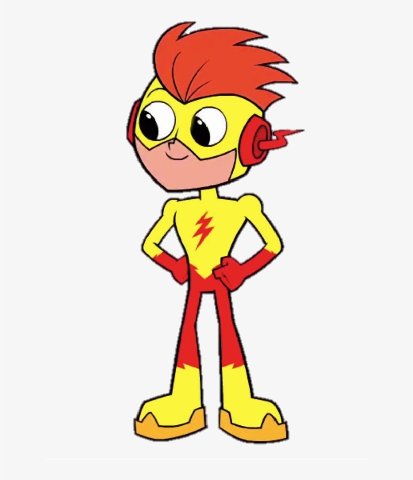 Kid Flash Wally West, Kid Flash, Whatsapp Png, Teen - Los Jovenes Titanes Batman, transparent png download