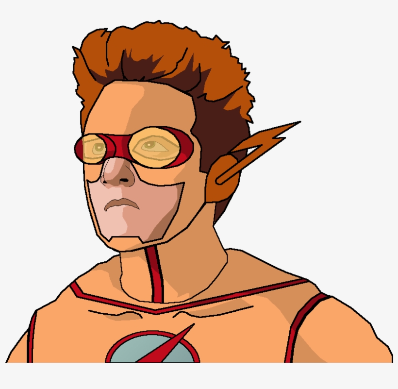 Wally West Kid Flash 1 - Wally West, transparent png download