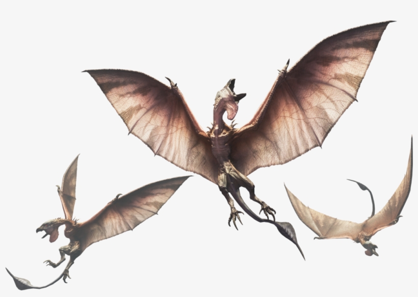 World How To Farm Elemental Sacs - Monster Hunter World Wingdrake, transparent png download