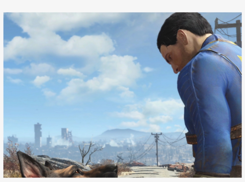 Fallout 4 Is Out This Year - Fallout Vs Fallout 4 Graphics, transparent png download