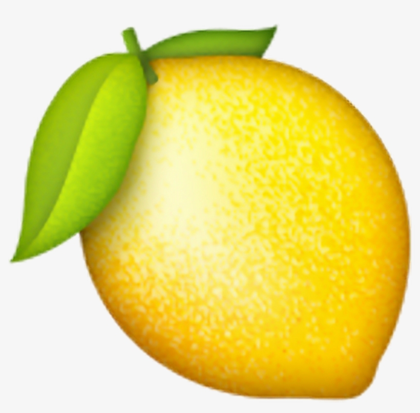 Clip Art Royalty Free Emoji Pop Lemonade Iphone Transprent - Lemon Emoji Png, transparent png download