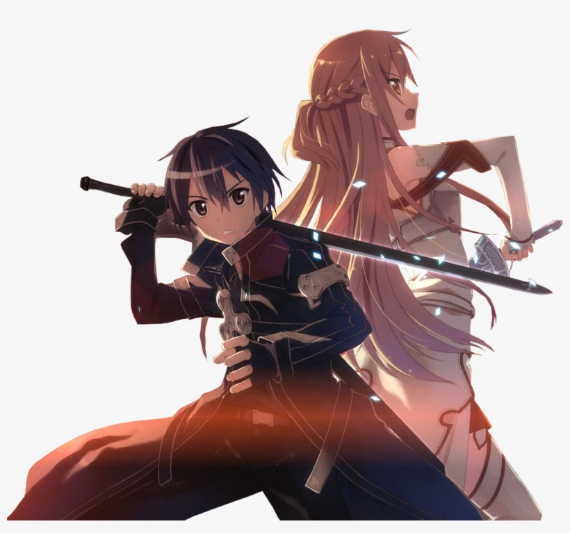 Wallpapers Id - - Kirito E Asuna Png, transparent png download