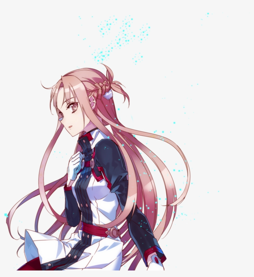 Asuna From The Recent Sao Movie Announcement - Asuna In The Movie, transparent png download
