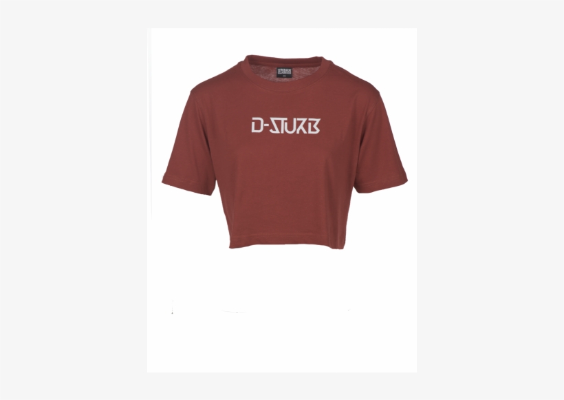 D Sturb Red Crop Top - Born To Rage, transparent png download