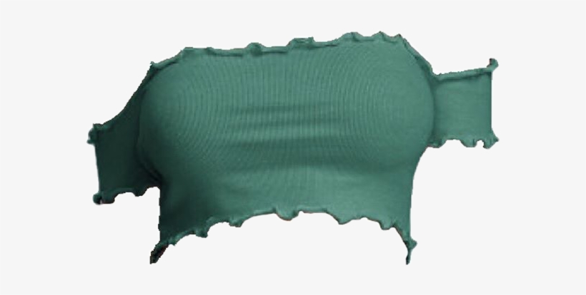 Report Abuse - Green Crop Top Png, transparent png download