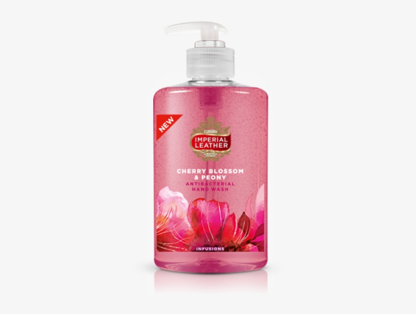 Cherry Blossom & Peony Hand Wash - Imperial Leather Cherry Blossom & Peony Hand Wash, transparent png download