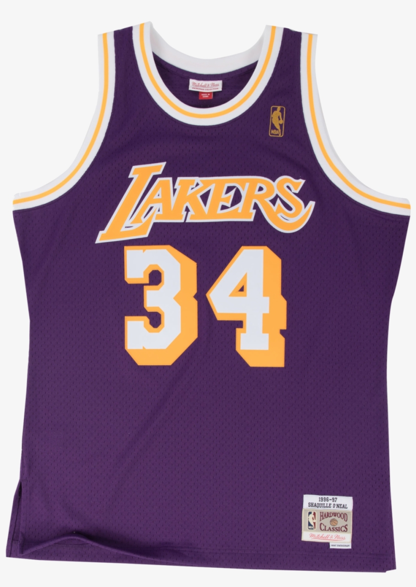 Magic Johnson Mitchell Ness Swingman, transparent png download