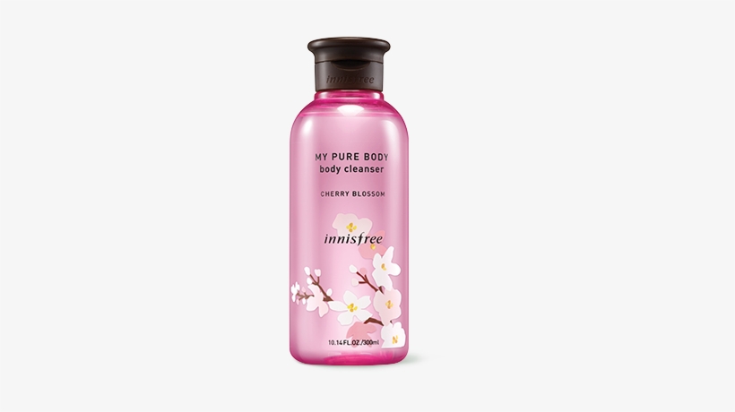 My Pure Body - Innisfree My Body Cherry Blossom Body Cleanser, transparent png download