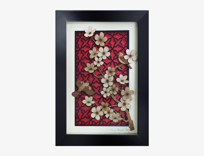 2-d Art Pieces - Cherry Blossom, transparent png download