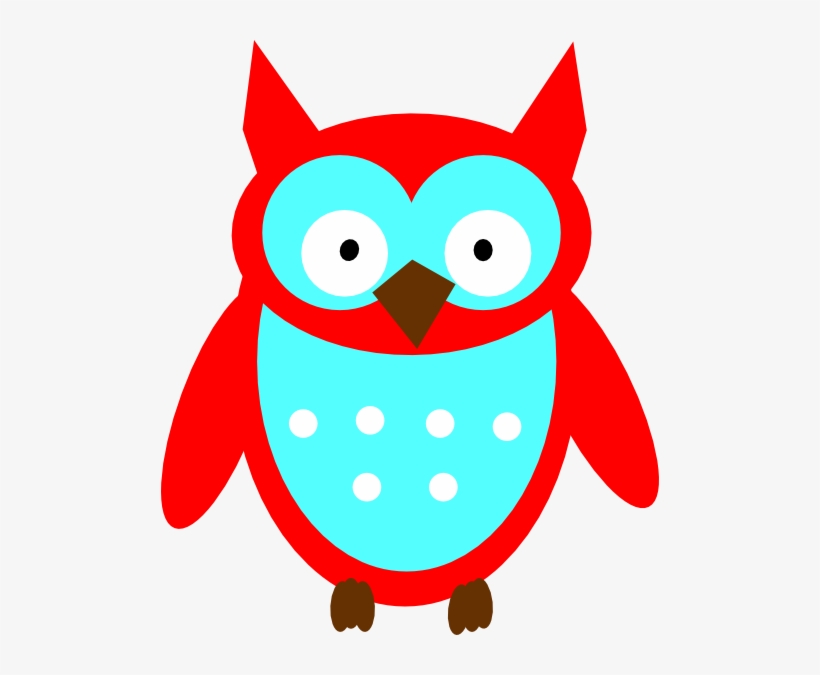 Owl Clip Art At Clker Com Vector - Owl Cartoon, transparent png download