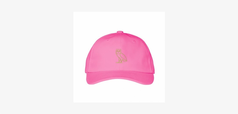 Ovo Owl Dad Cap Strapback Hat Pink 1 - Baseball Cap, transparent png download