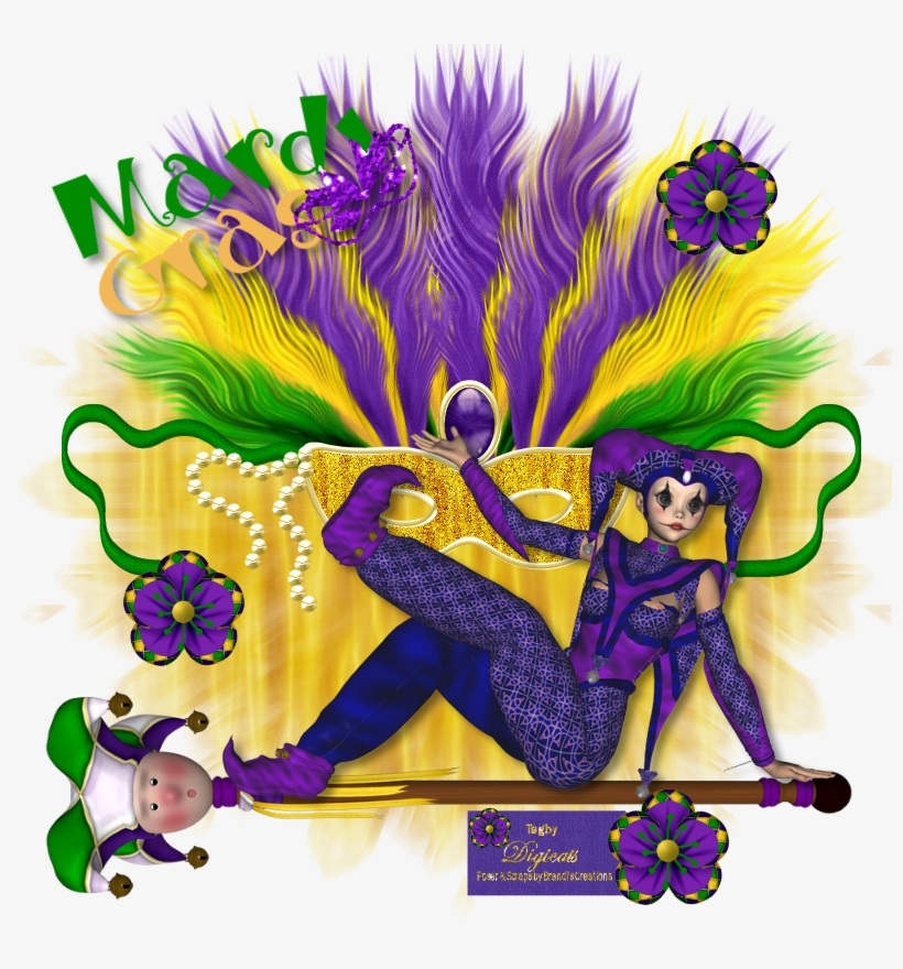 Brandi Gras - Illustration, transparent png download