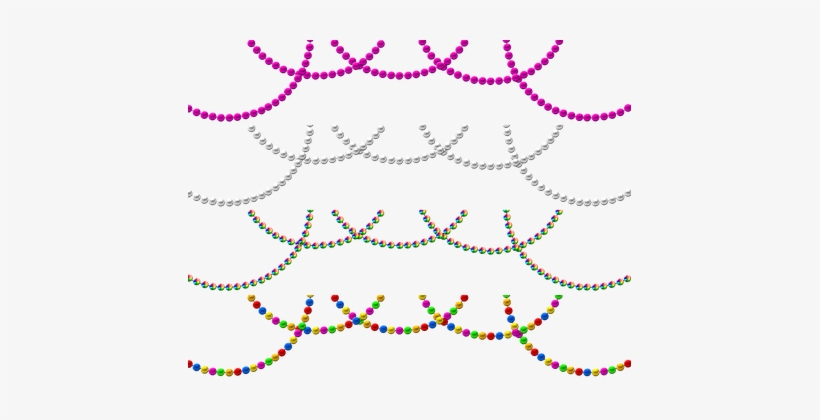 Beads Mardigras Party Festi - Christmas Day, transparent png download