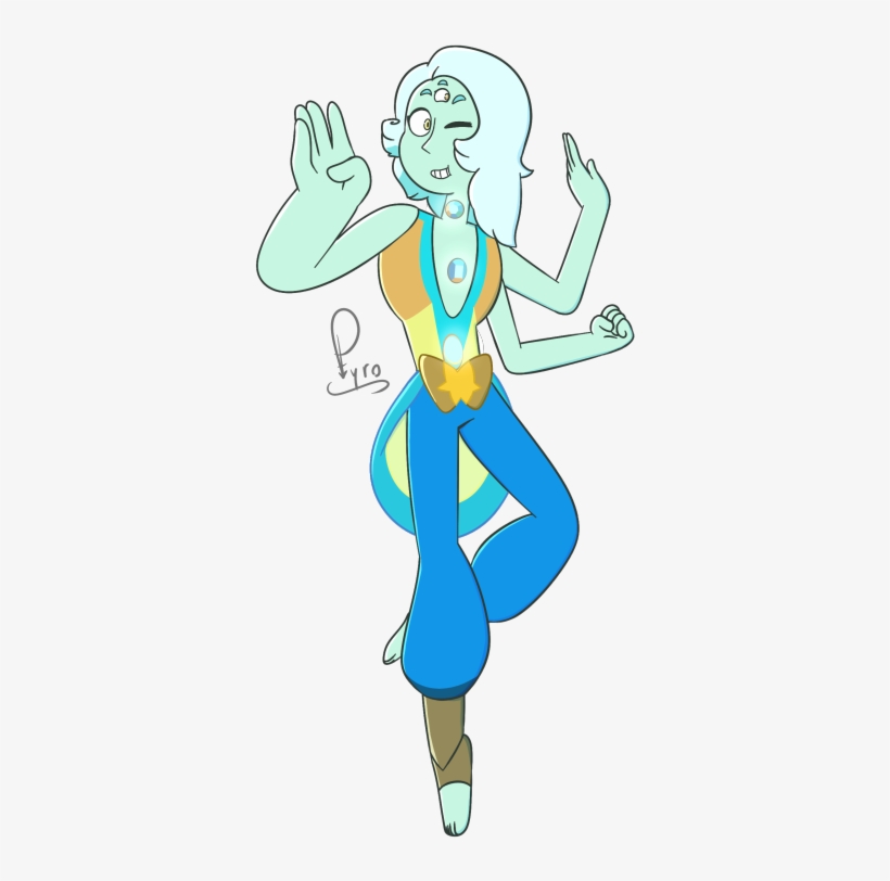 Labradorite, The Fusion Of Pyro And @artifiziell's - Cartoon, transparent png download