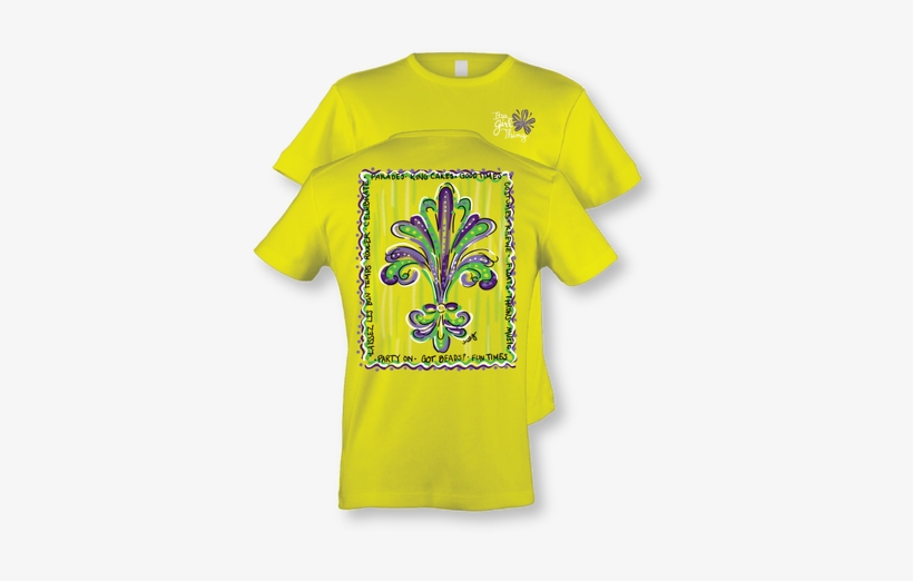 Fleur De Lis Mardi Gras Got Beads-emt Got Beads, Mardi - Southern Mardi Gras Shirt, transparent png download