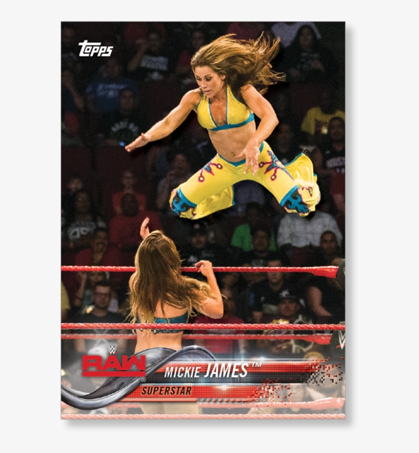 2018 Topps Wwe Mickie James - Sanshou, transparent png download