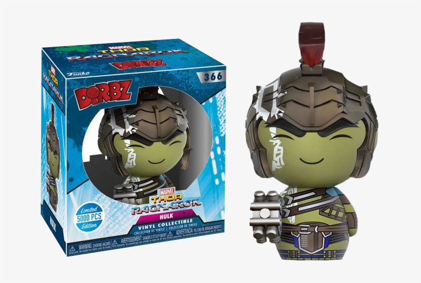 Thor Ragnarok-hulk Dorbz Vinyl 366 - Thor Ragnarok Hulk Dorbz, transparent png download