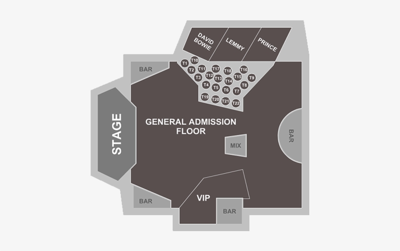 Gas Monkey Venue Seating Dallas, transparent png download