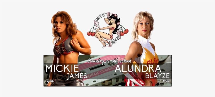 This Is A Match Between Two Of The Best Divas Of Their - Cherry Bomb Pin Up Decal Sticker Car Truck Retro Rockabilly, transparent png download