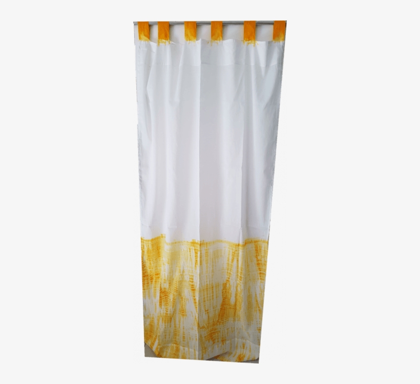 Sheer Curtains Png - Yellow Knots, transparent png download