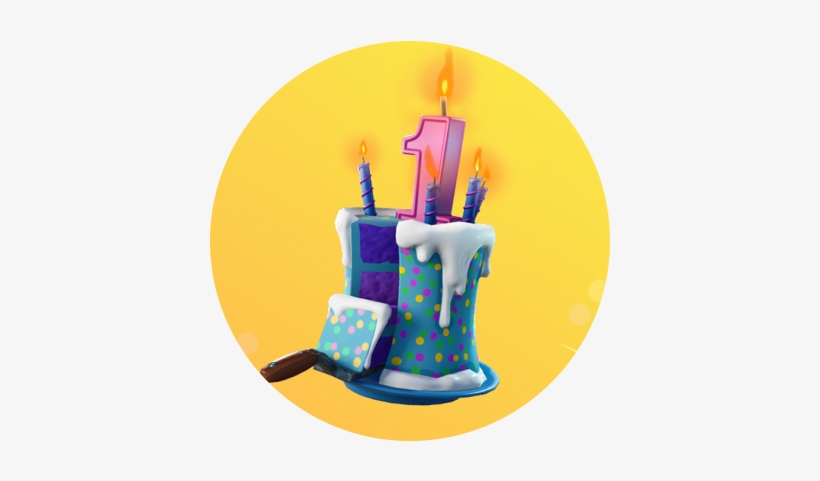 2 - Fortnite One Year Anniversary, transparent png download