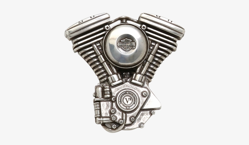 Belt Buckle Png Transparent - V Twin Harley Motor, transparent png download