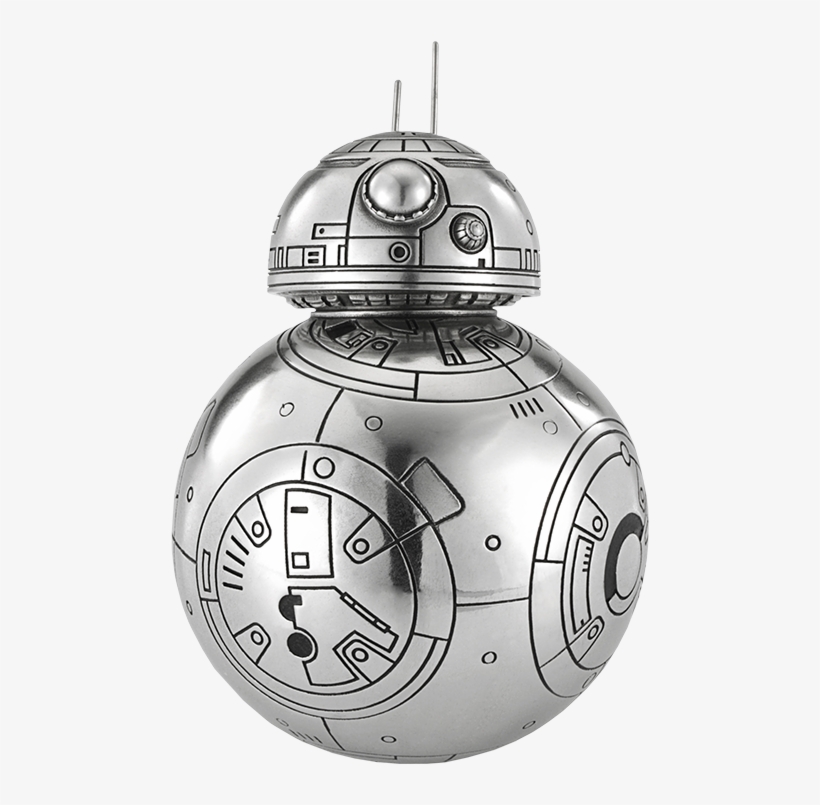 Bb-8 Container Pewter Collectible - Royal Selangor Star Wars Bb-8 Container, transparent png download