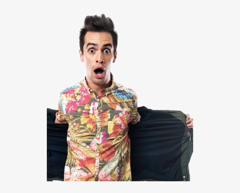 #brendonurie #panic Atthedisco - Brendon Urie Pete Wentz Interview Rocksound, transparent png download