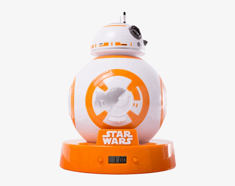 Yellow Octopus Star Wars Bb-8 Projection Alarm Clock - Star Wars Google Doodles, transparent png download