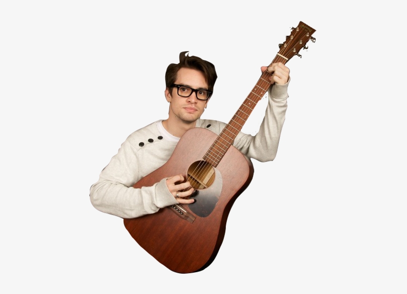 Brendon Urie Transparent - Brendon Urie Playing Guitar, transparent png download