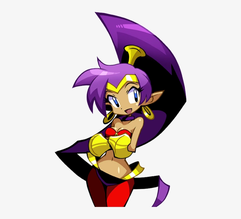 Hgh Shantae Portrait - Shantae Half Genie Hero Ultimate Edition, transparent png download