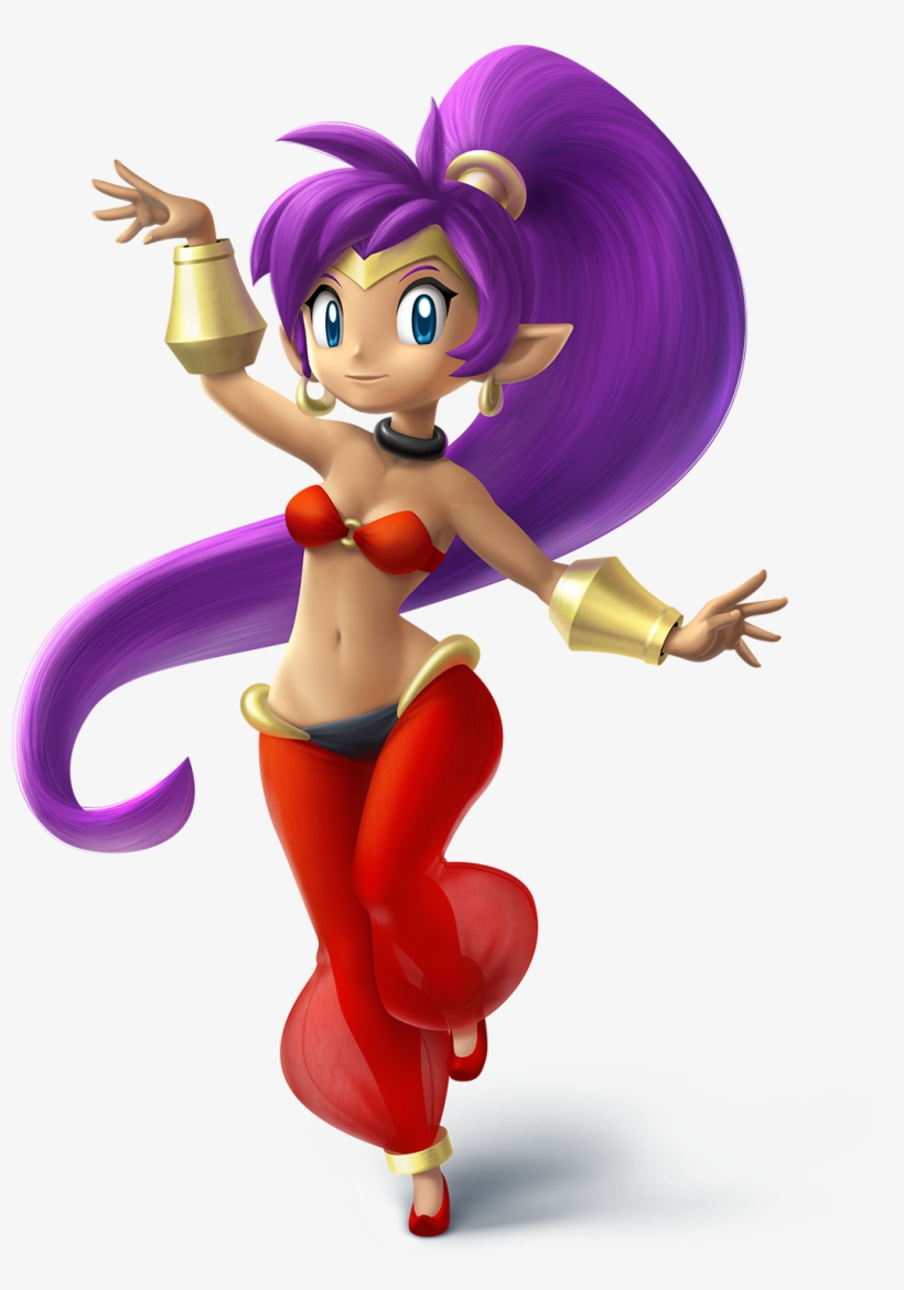 Shantae Smashified - Super Smash Bros Characters Png, transparent png download
