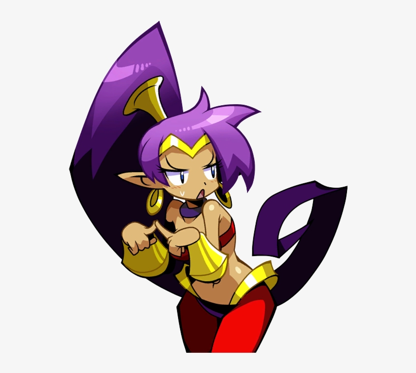 Fx Cine Shantae Pose 4 - Shantae Half Genie Hero Achievements, transparent png download