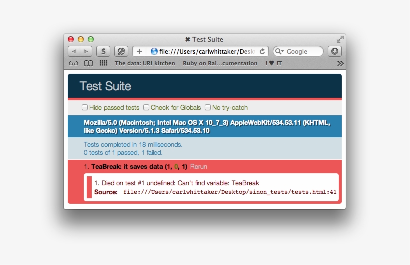 Failing Test With A Mock Expectation - Mock Object, transparent png download