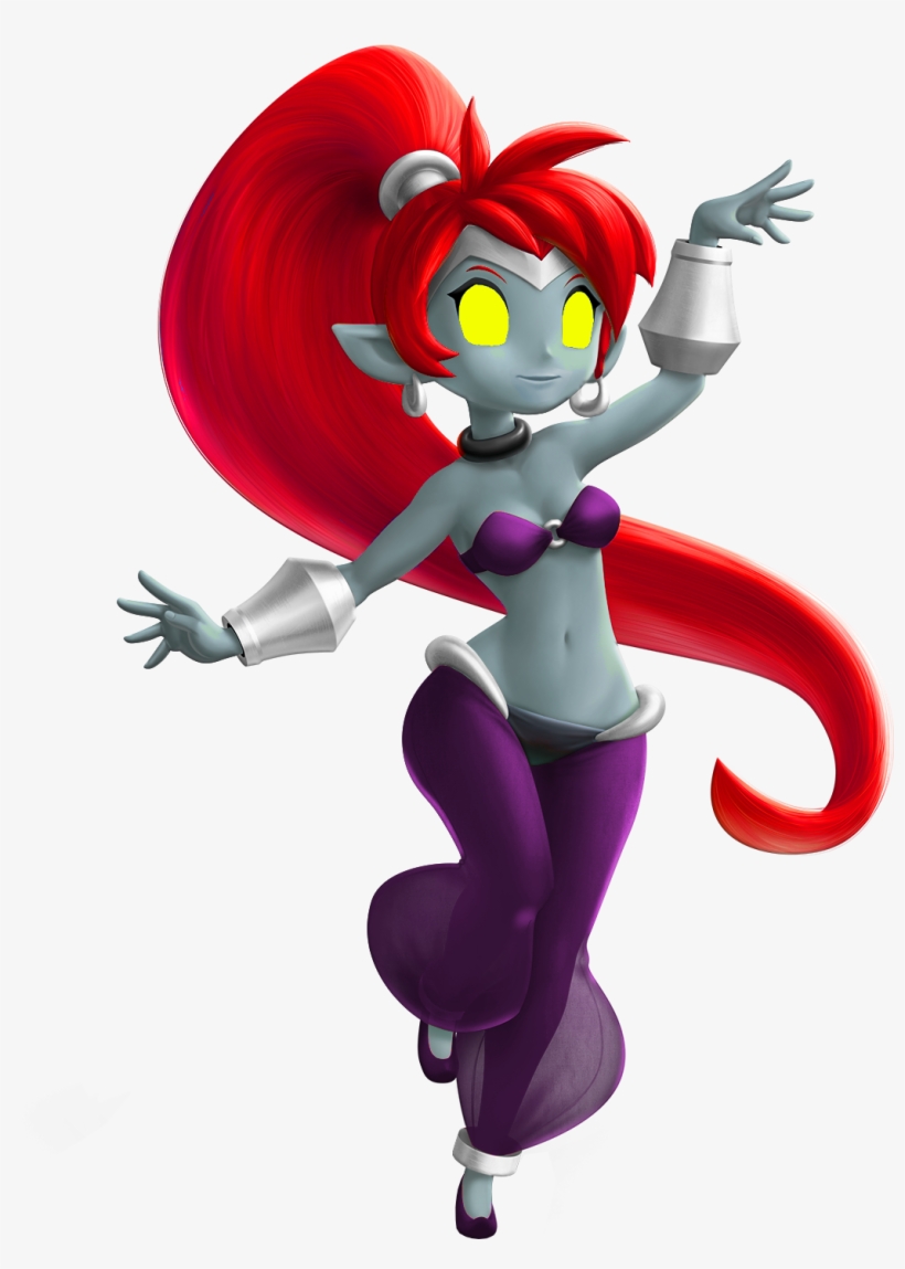 Nega Shantae New Render - Nega Shantae Png, transparent png download