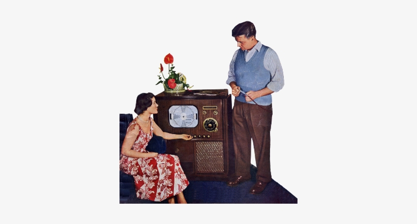Television Set, Circa - Radio-electronics, transparent png download